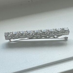 Danny Pollak Swarovski Crystal Clear Bobby Pin (#2) - approx. 2.5 inches